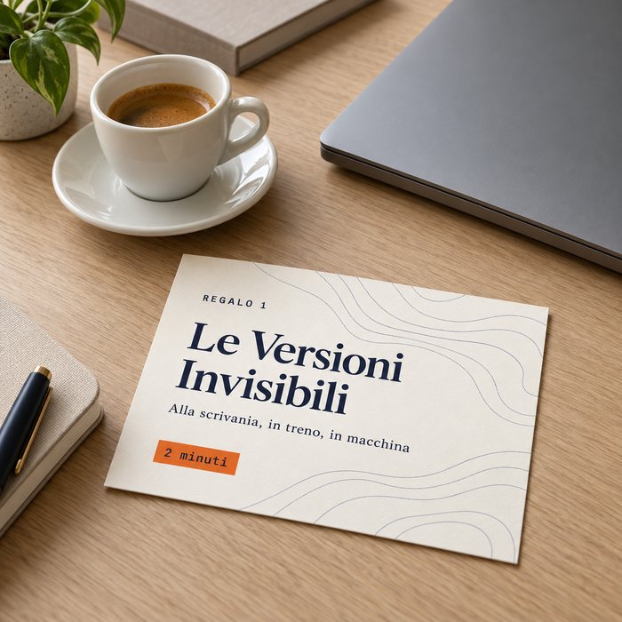 Le Versioni Invisibili: carte da fare alla scrivania o in treno