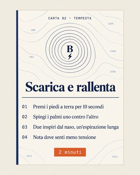 Una carta della Tempesta