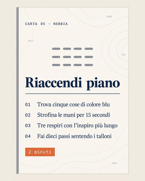 Una carta della Nebbia